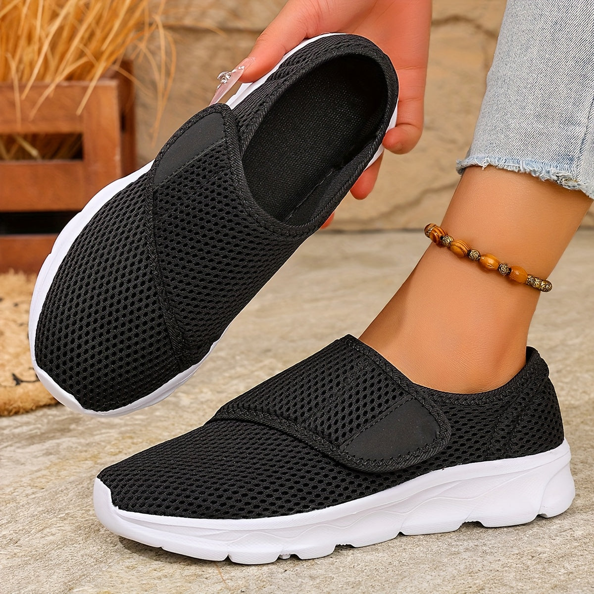 Emma - Zapatillas en Malla Aérea
