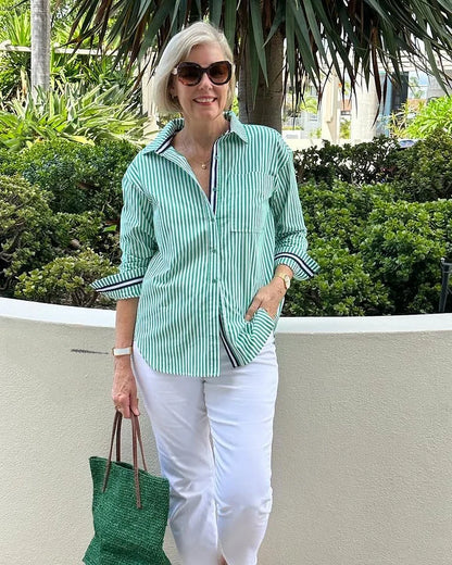 Ellen™ | Camisa a Rayas