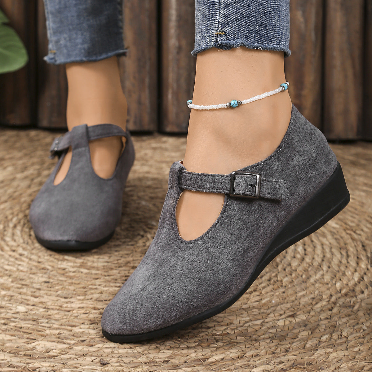 Caro - Zapatos de Terciopelo Suave