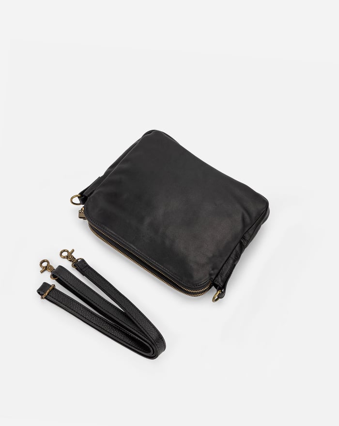 Jovie - Elegante Bolsa Cruzada de Tres Capas