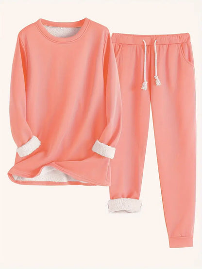 RILEY – CONJUNTO DE LOUNGE DE FELPA CÁLIDA