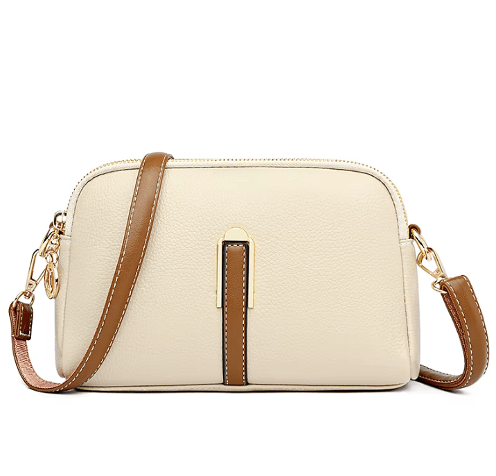 Penélope | Bolso de Hombro Compacto de Cuero Suave