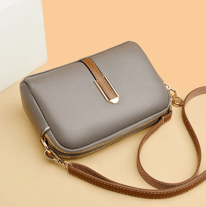 Penélope | Bolso de Hombro Compacto de Cuero Suave