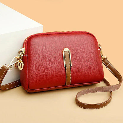 Penélope | Bolso de Hombro Compacto de Cuero Suave