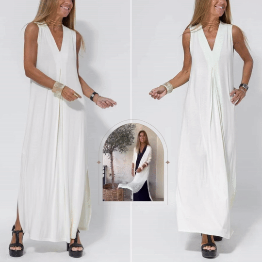 Olivia™ - Vestido de lujo cómodo con cárdigan