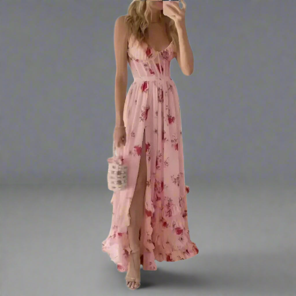 Nicole | Vestido Maxi Chic para Ocasiones Inolvidables