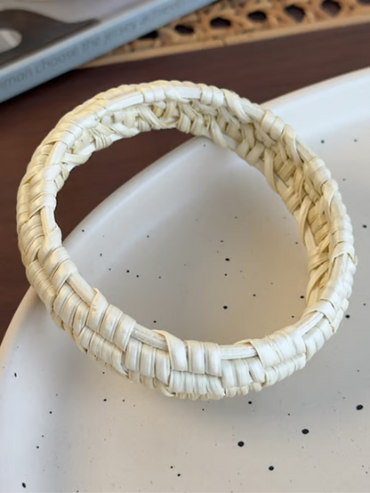 Pulsera de Ratán Trenzado
