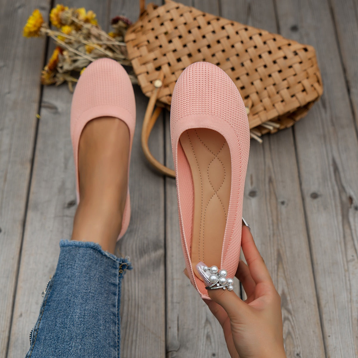 Katherine - Zapatos ortopédicos slip-on cómodos