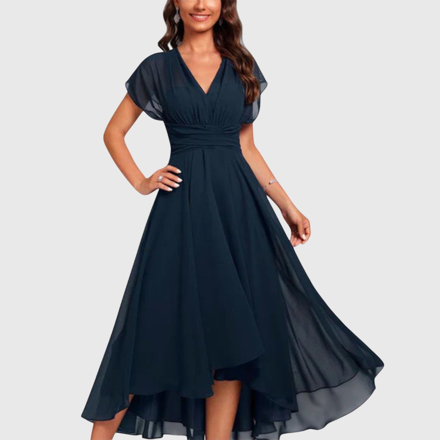 Christina | Vestido A-Line con Escote en V