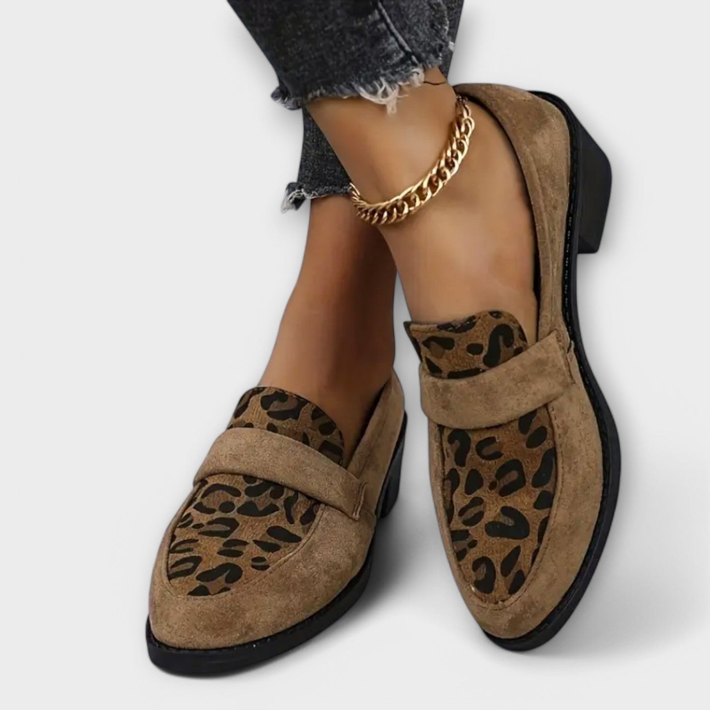 Karla™ | Zapatos elegantes con estampado de leopardo