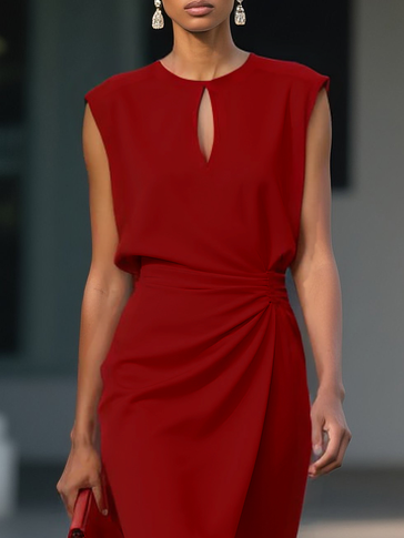 María | Vestido midi de diseñador
