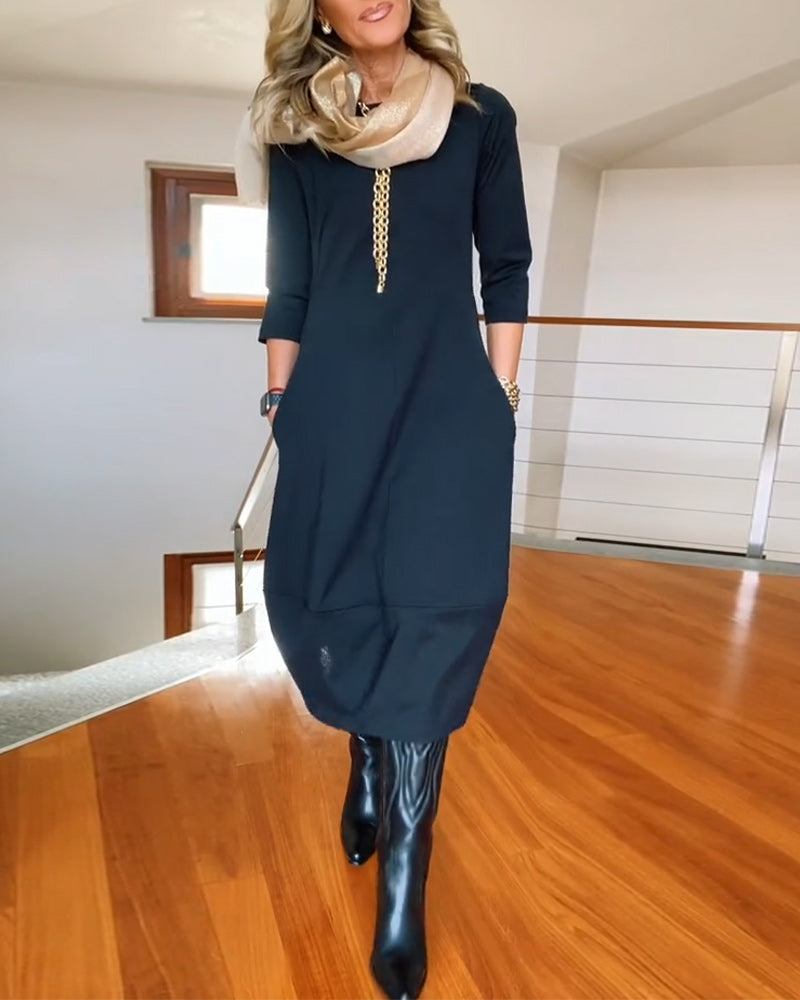Sophia™ - Vestido Elegante con Detalles Hechos a Mano