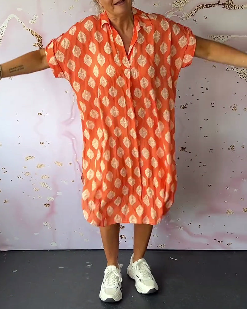 Paisley – Vestido Elegante con Escote en V
