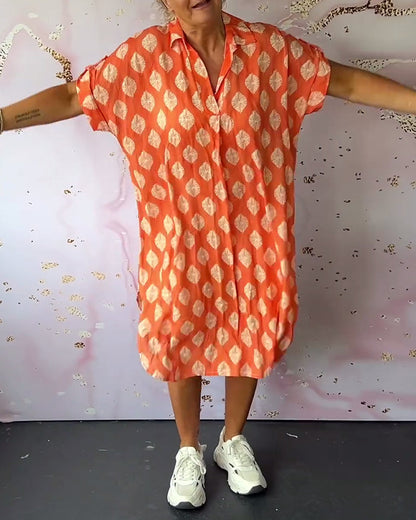 MARLEY – VESTIDO CAMISERO DE VIBRACIONES COSTERAS
