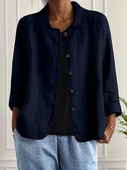 Marilla™ – Cárdigan camisa ligero clásico