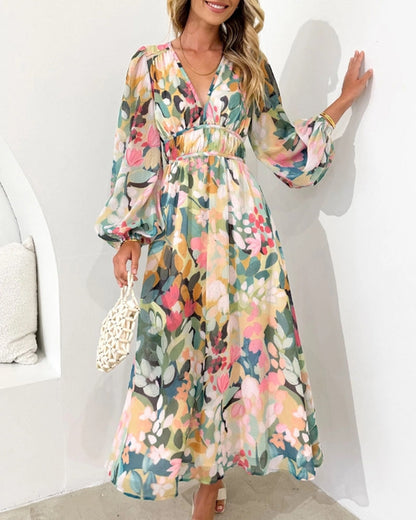 Lote | Vestido Floral Elegante