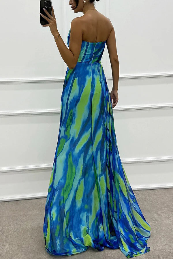 Layla | Vestido Maxi Vibrante