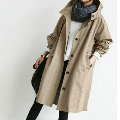 Mandy - Abrigo Trench Impermeable con Estilo