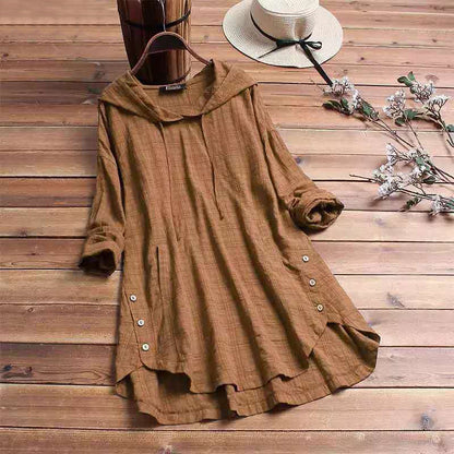 Blusa Antoinette Ternet con Capucha - Estilo Cómodo para el Día a Día