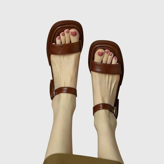 Celestia™ | Sandalias de Cuero Ortopédicas
