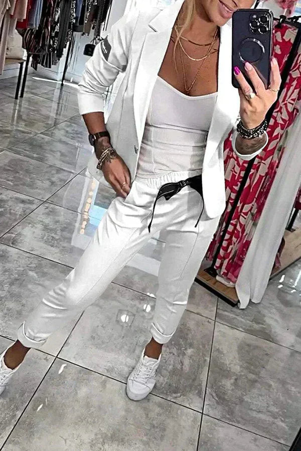 Ariane | Conjunto Elegante de Blazer y Pantalones