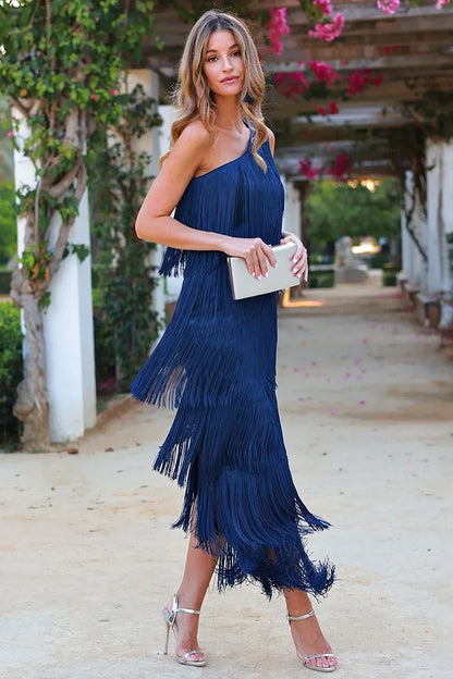 Anne | Vestido de un solo hombro