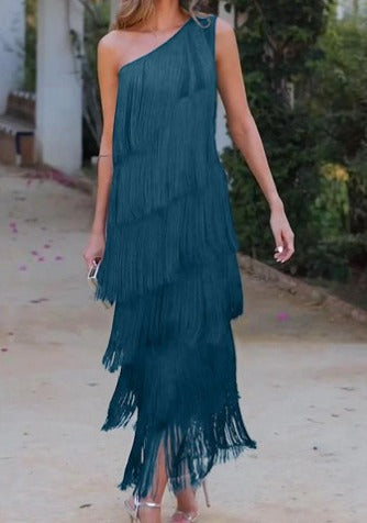 Anne | Vestido de un solo hombro