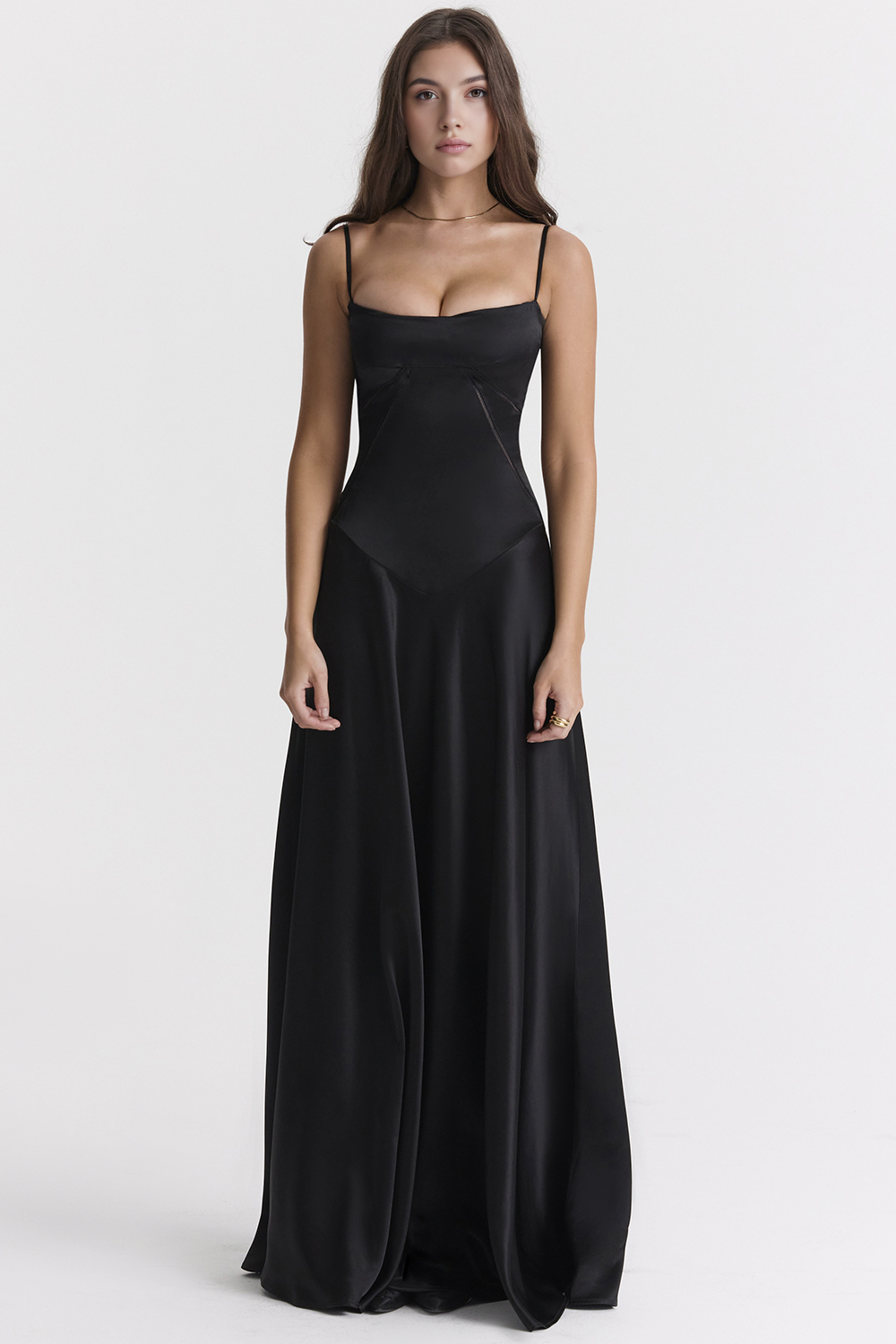 NOELLE - Vestido de Noche con Bustier