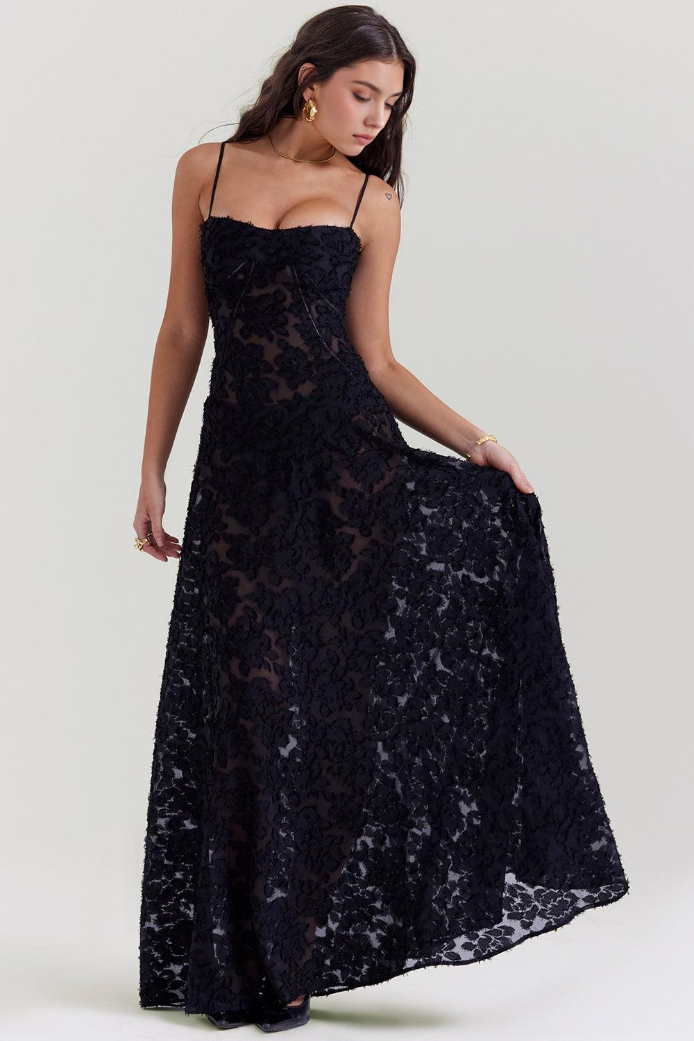 NOIR - Vestido de Noche Seren