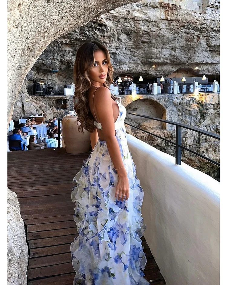 Mikayla - Vestido Elegante con Volantes