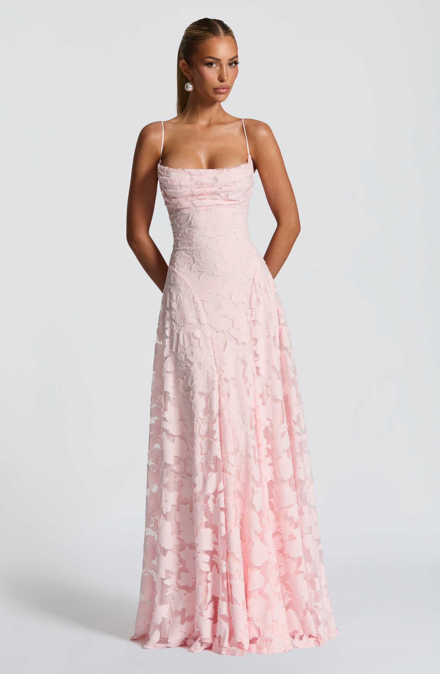 Vestido Maxi Corsé de Encaje Eloisa