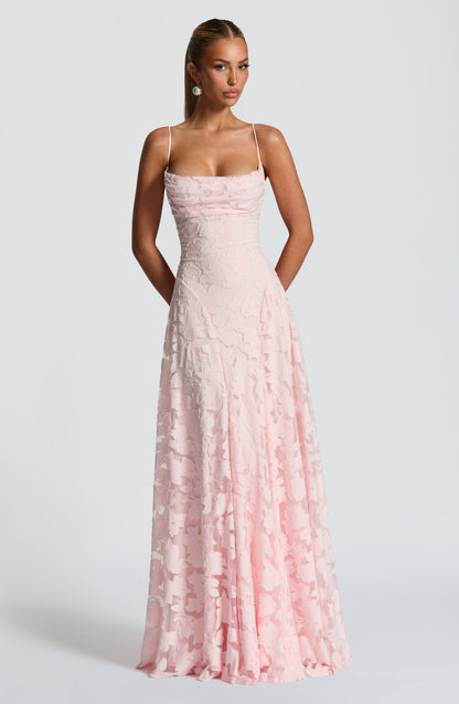 Vestido Maxi Corsé de Encaje Eloisa