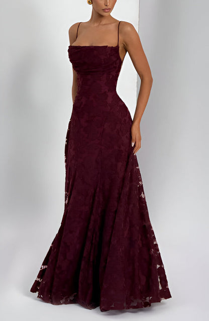 Vestido Maxi Corsé de Encaje Eloisa