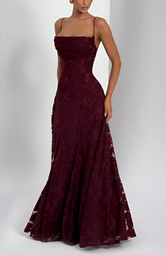 Vestido Maxi Corsé de Encaje Eloisa