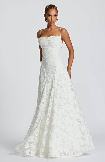 Vestido Maxi Corsé de Encaje Eloisa