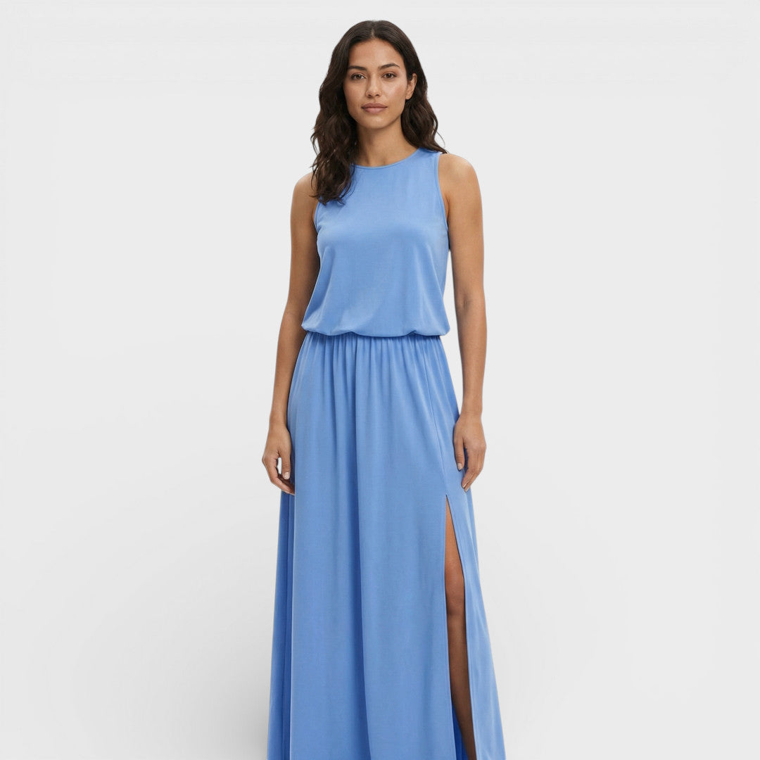 Vestido Largo Mujer Sin Mangas