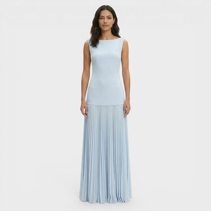 Conjunto Dos Piezas Vestido Plisado