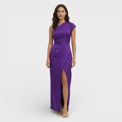 Vestido Largo Mujer Un Hombro
