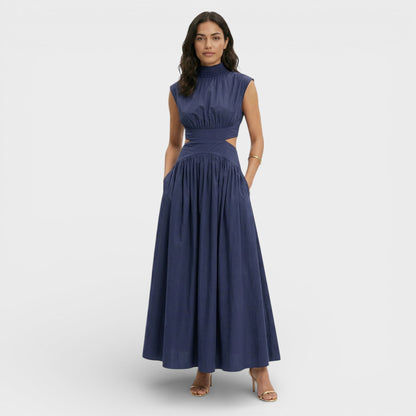 Vestido Maxi Formal Sin Mangas