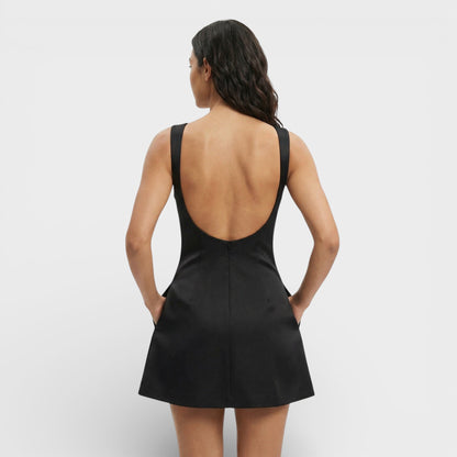 Vestido Mini Línea A Mujer