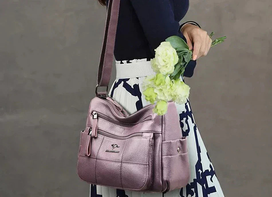 Evangeline | Bolso cruzado de diseño multi-capa