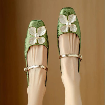 Genine - Zapatos de tacón con cinturilla trasera