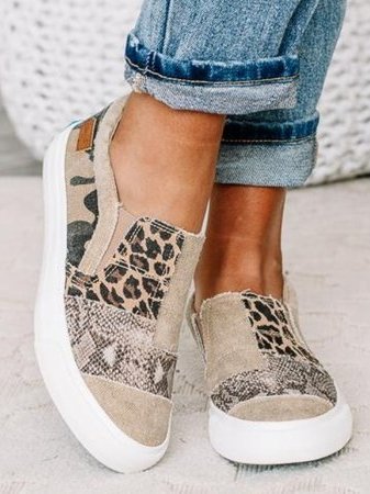 Como - Zapatillas Patchwork Comode