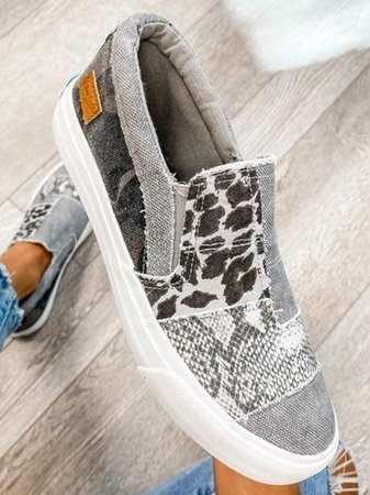 Como - Zapatillas Patchwork Comode