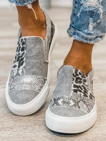 Como - Zapatillas Snug Patchwork