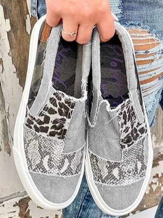 Como - Zapatillas Snug Patchwork