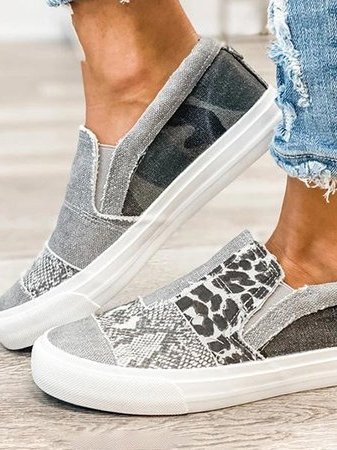 Como - Zapatillas Snug Patchwork