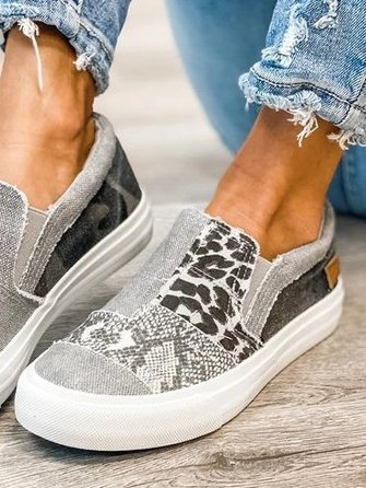 Como - Zapatillas Snug Patchwork
