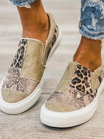 Como - Zapatillas Patchwork Comode