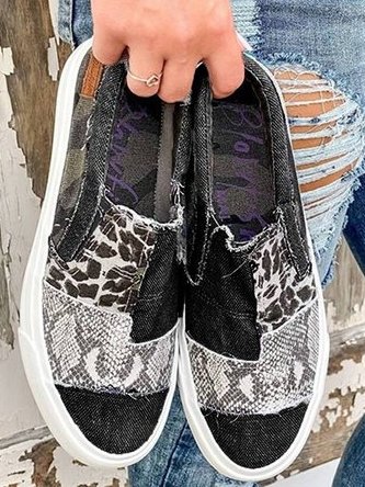 Como - Zapatillas Patchwork Comode